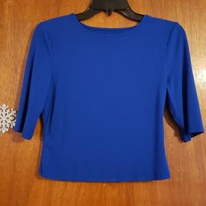 1/2 sleeve cropped shirt